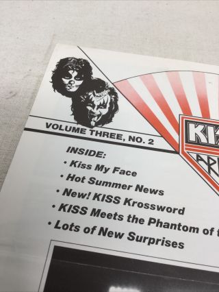 KISS Army Newsletter Volume 3 Number 2 (Summer Edition ' 78) 2