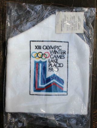 1980 Olympic Winter Games Lake Placid Knit Ski Cap Hat Coca - Cola,  Official,  Nr