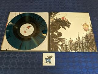 Final Fantasy Vi (6) Ost Blue Splatter Vinyl Record 3xlp - - Not Moonshake
