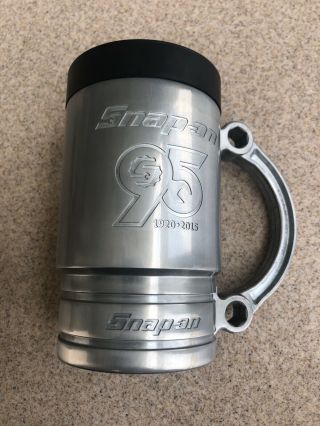 Snap - On Tool,  95th Year Anniversary Aluminum Socket Beer Mug,  Sf201,  1920 - 2015.