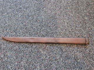 38.  Wwii Japanese Type 30 Bayonet Scabbard Only Salty