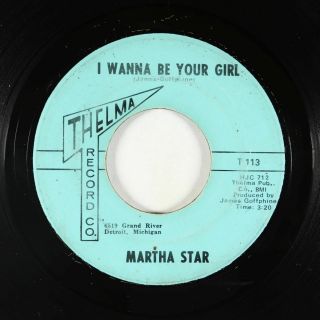 Northern Soul 45 - Martha Star - I Wanna Be Your Girl - Thelma - Mp3