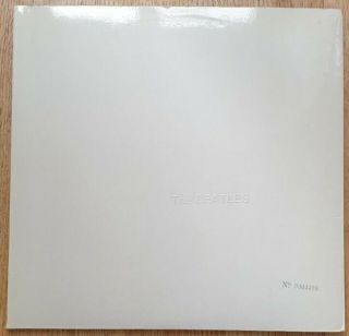 " The Beatles " White Album 1968 1st Stereo Toploader Uk 2 - Lp W/inserts No Emi