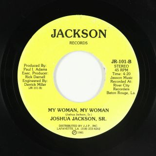 Modern Soul Funk 45 - Joshua Jackson,  Sr.  - My Woman,  My Woman - Mp3 - Obscure