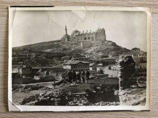 Vintage Press Photo Greece - Turkey - Asia Minor Soldiers Landscape Old