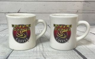 Waffle House Coffee Mug Set Of 2 Diner Mugs From Restaurant