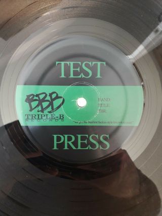 Have Heart What Counts Test Press Triple B Records Vinyl Rare Hardcore Test