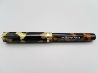 Sheaffer Lifetime Ring Top 1920s - 30s Black And Pearl,