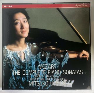 Mozart Complete Piano Sonatas Mitsuko Uchida Philips Digital Classics Lp Box Set