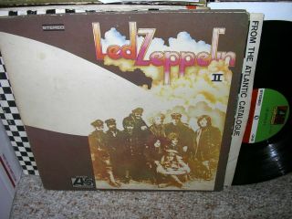 Led Zeppelin - Ii - Or.  Rl Ss Presswell Vg/vg,  Lp/textured Gatefold/atlantic Lp Inner