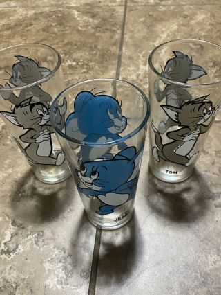 Pepsi Collector Glass Mgm Series 1975 Tom & Jerry