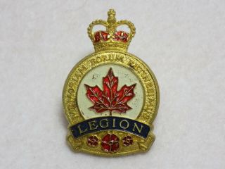 Wwii Canada Army Canadian Legion Cap Badge