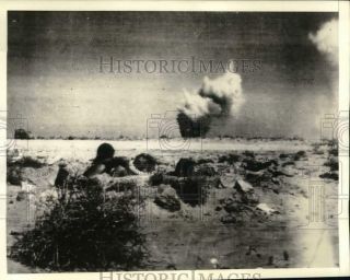 1942 Press Photo View Of World War Ii Battlefield At El Alamein In Egypt