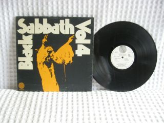 Black Sabbath " Black Sabbath Vol 4 " Vertigo Record 6360 071 Uk 1st Press