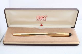 Cross Classic Century No.  4505 1/20 10K Rolled Gold Selectip Pen,  Cased 3