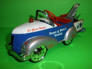 Pepsi Cola 1940 Gendron Pioneer Pedal Car Wrecker Tow Diecast 1:6 Scale