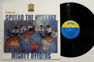 Mighty Ryeders Spread The Message Soul Funk Sun - Glo Lp