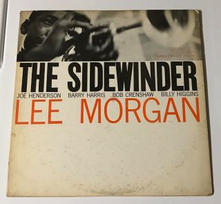 Lee Morgan The Sidewinder Lp Blue Note Stereo Rvg,  Ear Deep Groove Vg,