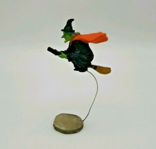 Halloween Lemax Spooky Town Flying Witch Figurine 02437