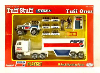 Remco 1991 Tuff One Pepsi Play Set