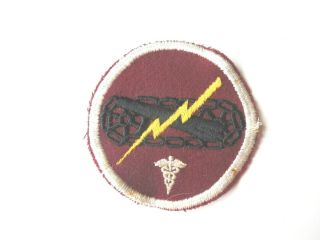 Pre Ww 2 Us Army 4th Medical Squadron Mechanized Shoulder Patch On Wool 1938 - 40