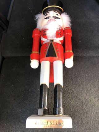 1990 Limited Edition Red Nutcracker with Hat - Box - 18 