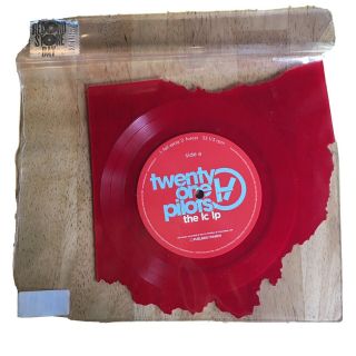 Twenty One Pilots The Lc Lp 2015 Rsd Red 7 " Ohio Shaped Vinyl Rare Only 4000