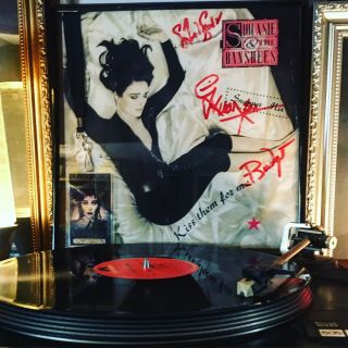 Siouxsie And The Banshees Signed Kiss Them For Me 12 " Framed W/pass 1995 Toronto
