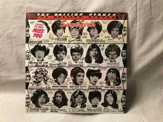 1978 Rolling Stones Some Girls Lp Vinyl Rsr Records Coc 39108 1st Cover