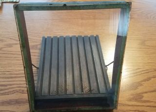 Vtg Store Display - The Jem - Jewelry Store Display Glass Case