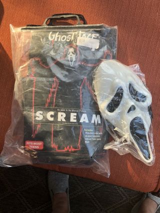 Scream Ghost Face Teenage Costume Fun World 8875 Easter Unlimited