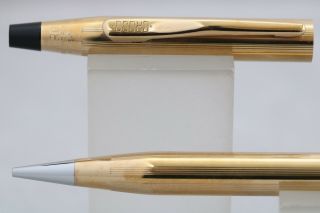 Cross Classic Century No.  4503 1/20 10k Rolled Gold Mechanical Pencil,  Cased