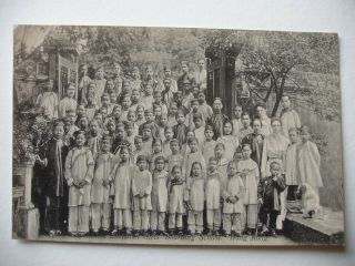 Hong Kong - Chinese Christian Girls Boarding School - Old Postcard