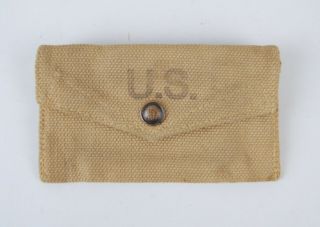 Us Wwii M1942 Medic Belt Pouch Tan 1944 Martin Wright & Son British Made Mw&s