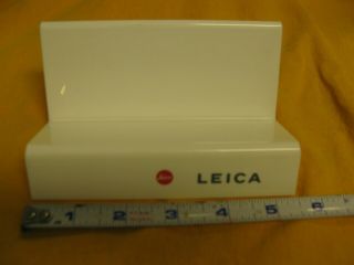 Leica (leitz) Germany Camera Store Display Stand For Lens From Closedshop/scarce