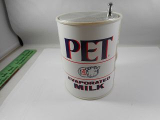 Pet Milk Can Radio Am And Or Fm