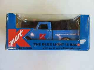 K - Mart Ertl Blue Light Is Back 1965 Ford F - 100 Metal Truck Bank
