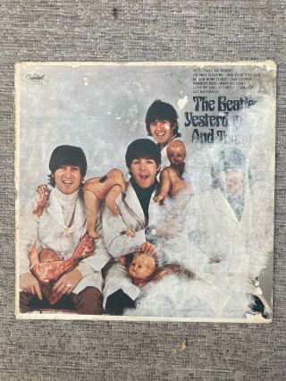 The Beatles 1966 Yesterday And Today 3rd State Butcher Cover Vinyl Lp T 2553