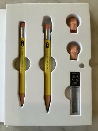 Acme Studio 2 Retractable Rollerball Pen And Mechanical Pencil Set