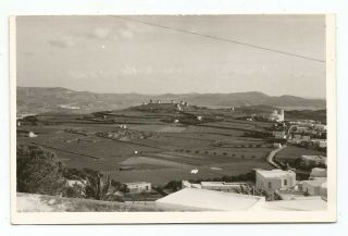 Greece Cyclades Milos Island Windmills In Tripiti Old Photo Postcard