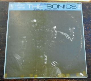 Sonics Lp " Here Are The Sonics " 1965 Stereo Etiquette 024