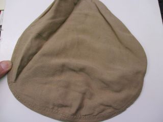 U.  S.  M.  C.  Post? Wwii Tan Wool Visor Hat Top For Enlisted Soldiers