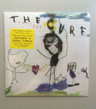 The Cure The Cure 2 Lp 2004 Vinyl Geffen Records First Us Press Rare