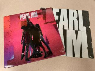 Pearl Jam Ten 1991 Lp 1st Press Vinyl Epic Z47857