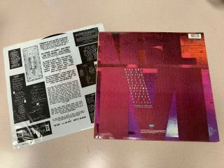 Pearl Jam Ten 1991 LP 1st Press Vinyl Epic Z47857 2
