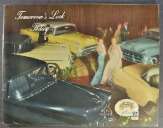 1954 Fisher Body Motorama Brochure Chevrolet Buick Cadillac Pontiac Oldsmobile