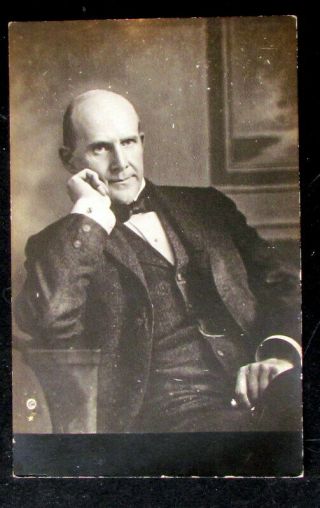 Eugene Debs Ran For President Socialist Party Of America Old Photo Post Card