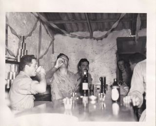 Wwii Photo Aaf 451st Bomb Group Party Gioia Del Colle Airfield Italy 52