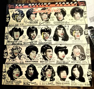The Rolling Stones Lp Some Girls Pressing