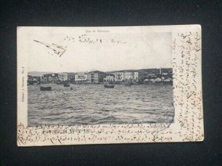 Ottoman Turkey Greece Selonique Thessalonique Selanik Old Postcard
